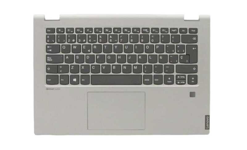 Cover upper (Cubierta superior ) Gris + teclado Español + TouchPad  Lenovo C340-14IML (ideapad) - Tipo 81TK 5CB0S17520 , FRU5CB0S17520