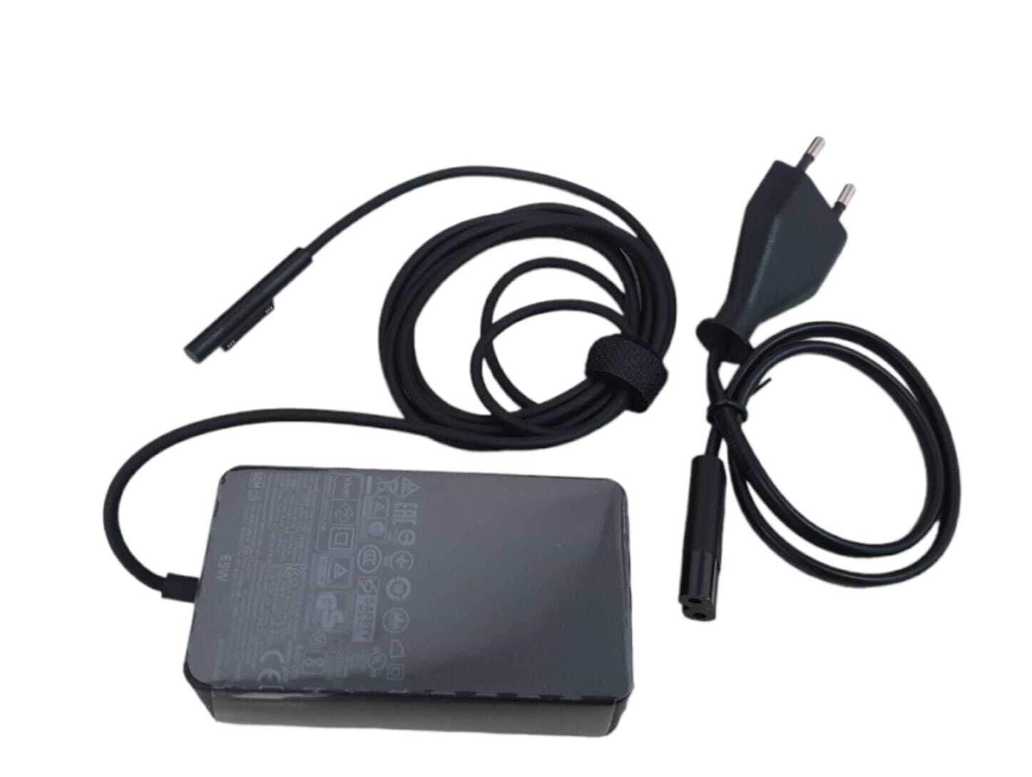 Cargador Original Microsoft Surface Pro 5 6 7 Model 1796 / 1866 15V 4A , 5V 1A ( USB ) 65W Modelo1706