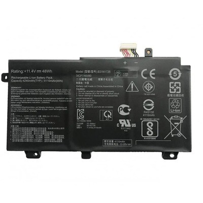 Bateria Asus FX504 FX504GD FX504GE FX504GM 11.4V 4240mAh 48Wh B31N1726 , B31N1726-1 , B31BN91 , A41LK9H , 0B200-03270100