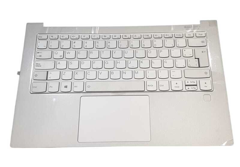 Cover Upper ( Cubierta Superior ) Golden + Teclado Español + TouchPad + Lector de Huella Lenovo Yoga C940-14IIL AM1ED000700, LCM18M2, PP4VB-SP