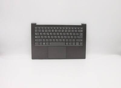 Cover upper (Cubierta superiror) Grey + teclado español + touchpad + + Lector de huella Lenovo Yoga C940-14IIL AM1ED000700 , 5CB0U44232 , PP4VB-SP