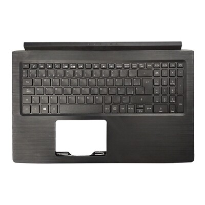 Cover upper ( Cubierta superior ) Black + Teclado Español Acer Aspire 3 A315-53 Series 6B.H18N2.021
