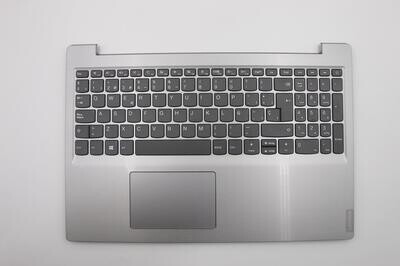 Cover upper (Cubierta superior ) Silver + teclado Español + TouchPad Lenovo IdeaPad S145-15AST S145-15IWL Series 5CB0S16779 , 13141543