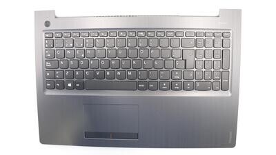 Cover upper (Cubierta superior ) Grey + teclado Español + TouchPad Lenovo IdeaPad 310-15IKB 80TV Series 5CB0M29118 , 35049593