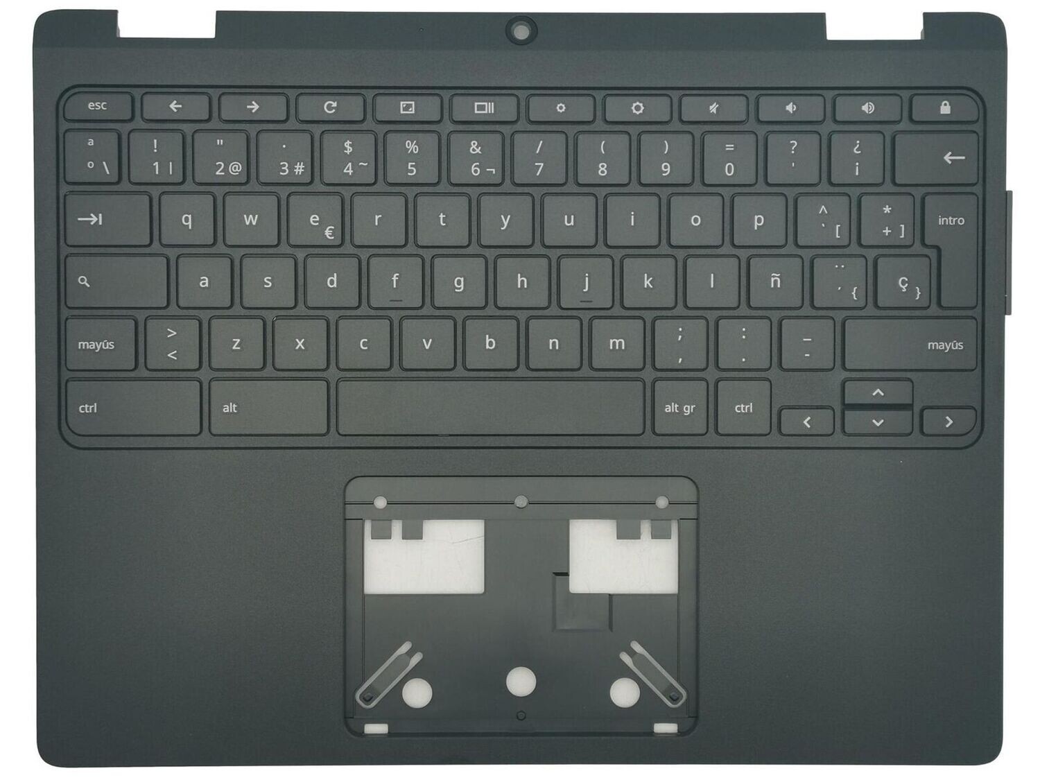 Cover Upper ( Cubierta Superior ) Black + Teclado Español Acer Chromebook  R851TN / R852T / R852TN  6B.H99N7.014