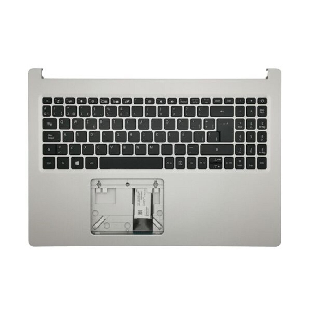 Cover upper ( Cubierta superior ) Silver + Teclado Español Acer Aspire A515 series 6B.HDEN7.048