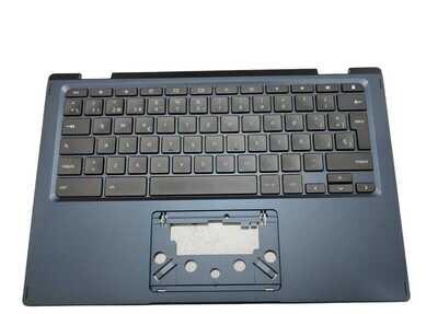 Cover upper ( Cubierta superior ) Blue + teclado español  Acer Chromebook Spin 513 CP513-1H-S89R 6B.A9YN7.013