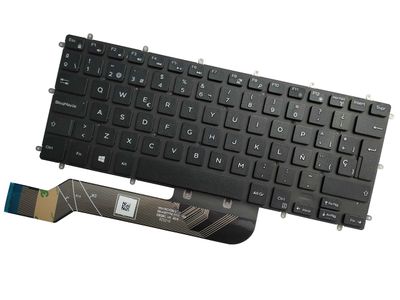 Teclado español negro (No backlight) Dell Inspiron 5368 5378 5379 0PFFH8 , 0MRW04 , 0M9DMK