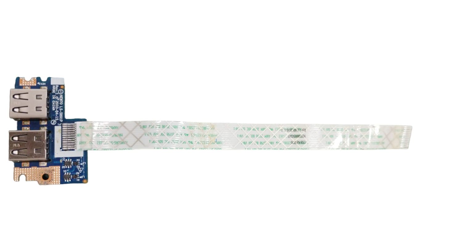 Placa USB  board ( con cable ) Acer Aspire 5250 5741 5552 5733 5742 5742G 5742ZG 5551 5552 5251 LS-5891P , NBX000ND00