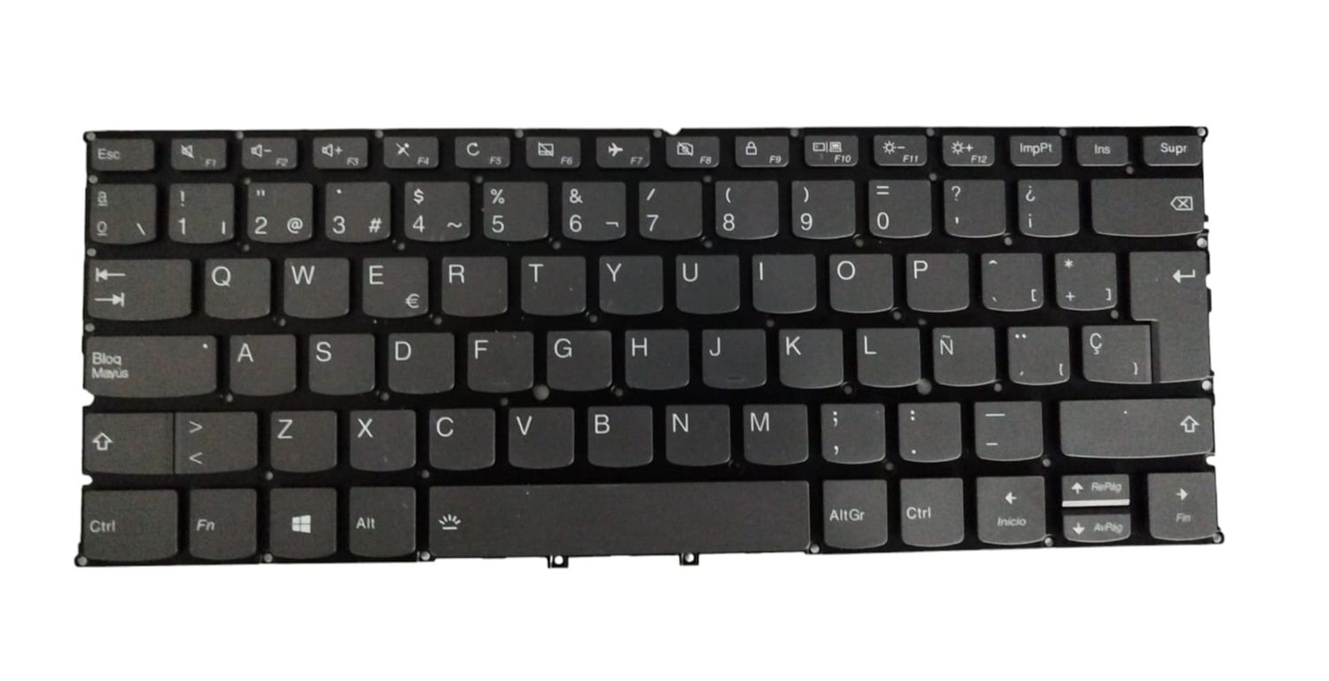 Teclado español Grey  retroiluminado Lenovo Yoga C940-14IIL 5CB0U44232 ,  PP4VB-SP , SN20T82324 ,  V163420DK1-SP