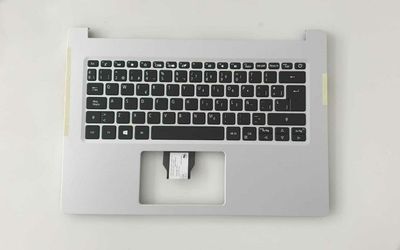 Cover upper (Cubierta superior )  Silver + Teclado Español ( Retroiluminado ) Acer Aspire A514-52 6B.HDYN8.005