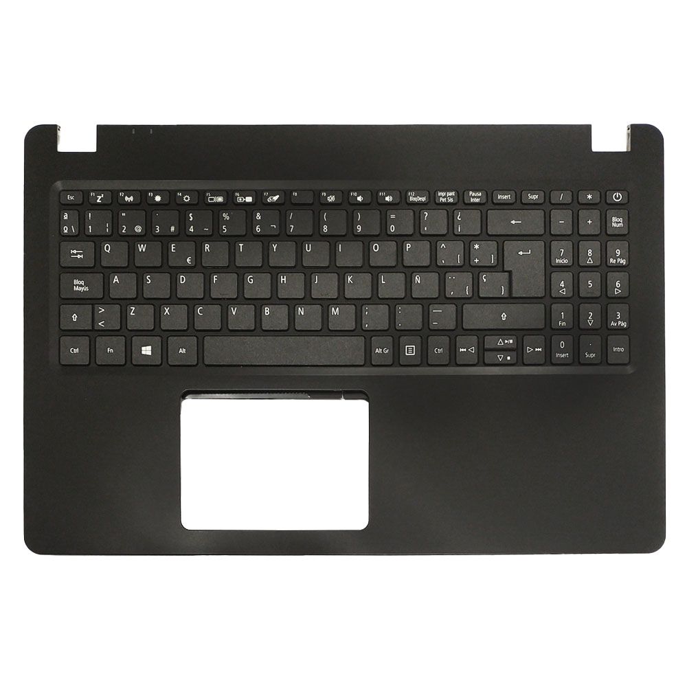 Cover Upper ( Cubierta Superior ) Black + Teclado Español Acer Extensa 215-51 Series  6B.EFQN2.023 , 6BEFQN2023