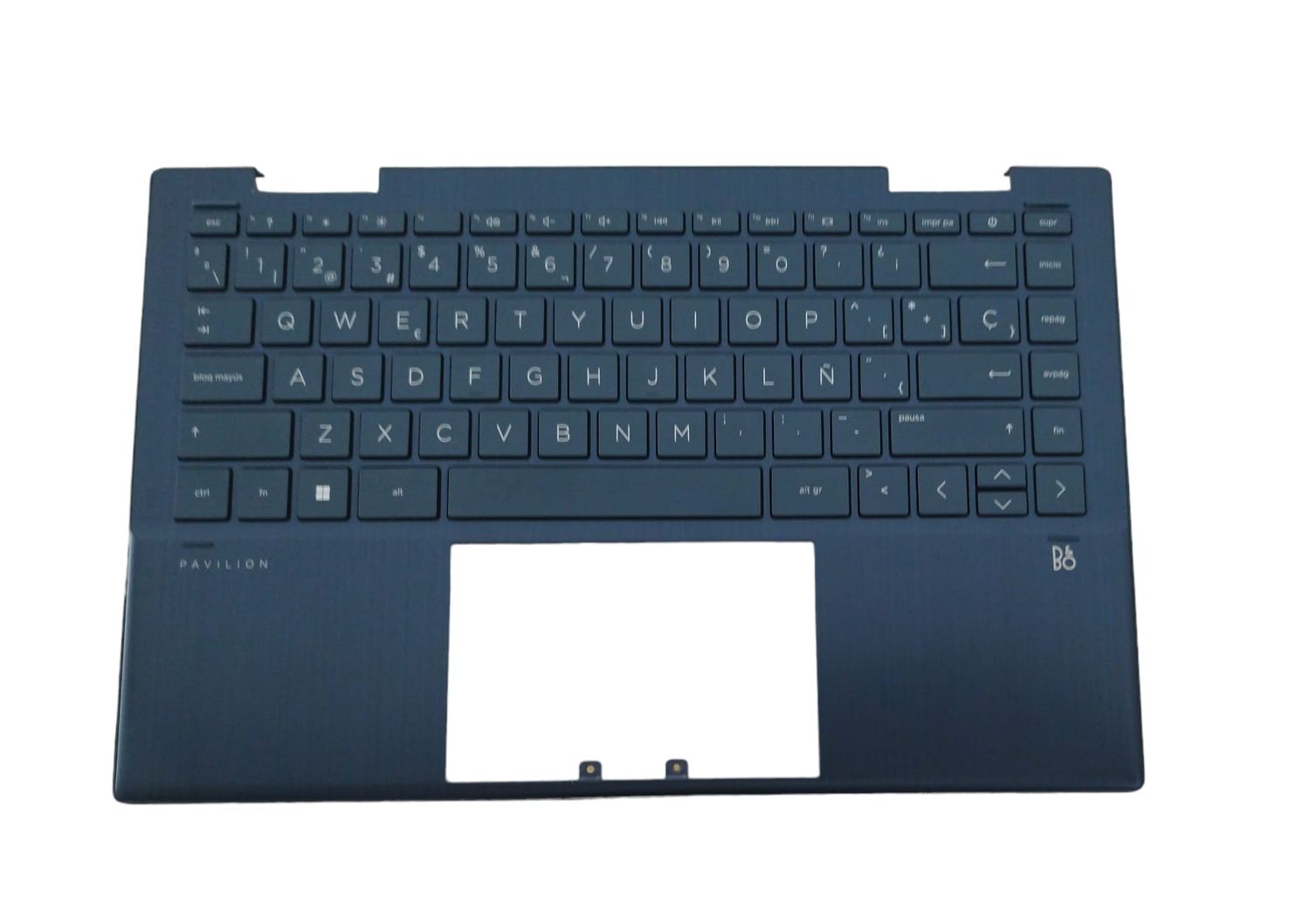 Cover upper ( Cubierta superior ) Blue  + Teclado Español HP Pavilion x360 Convert 14-dy1001ns M82381-071 , M76696-071