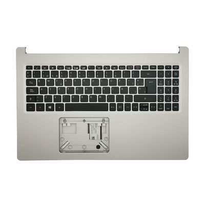 Cover upper ( Cubierta superior ) Silver + Teclado Español Acer Aspire A515-55 6B.HSNN7.024