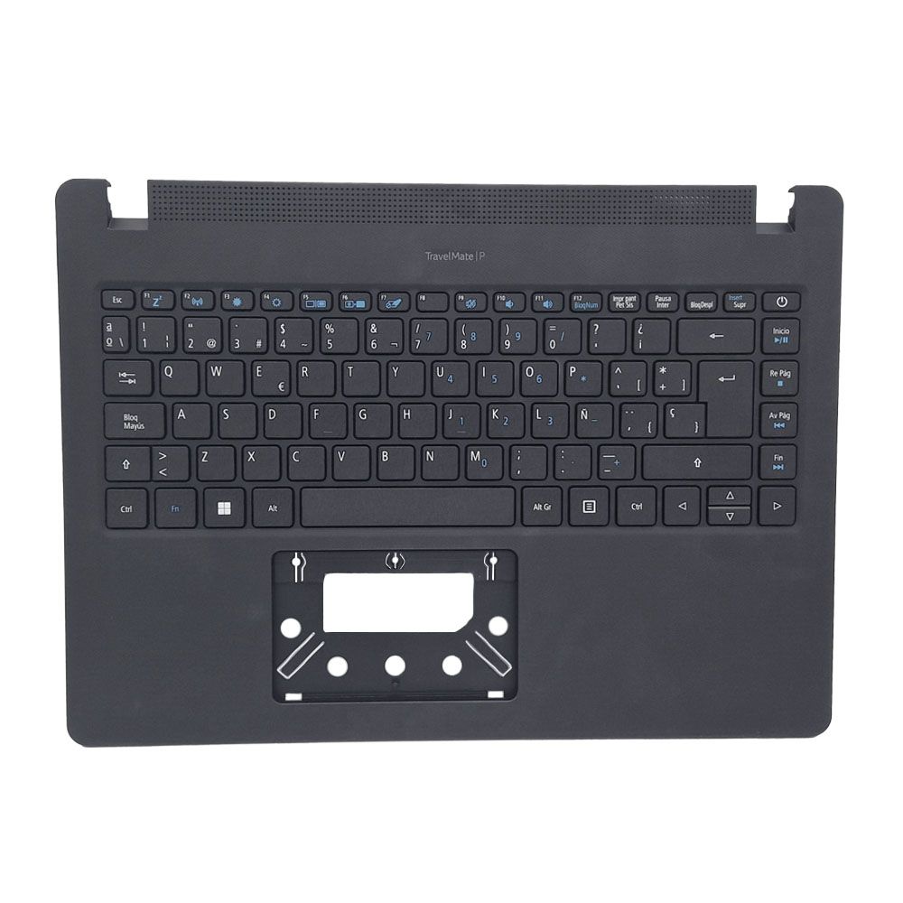Cover upper ( Cubierta superior ) Negra + Teclado Español  Acer TMP214-52 TMP214-41-G2  6B.VRCN7.024