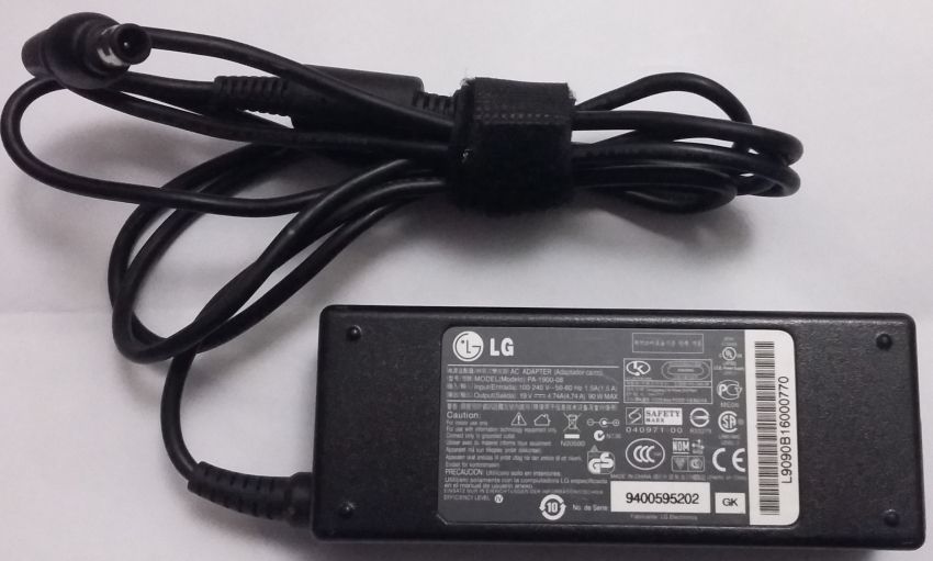 Cargador Original LG R510 19V 4.74A 90W 6.5mm * 4.4mm PA-1900-08 , EAY49975901