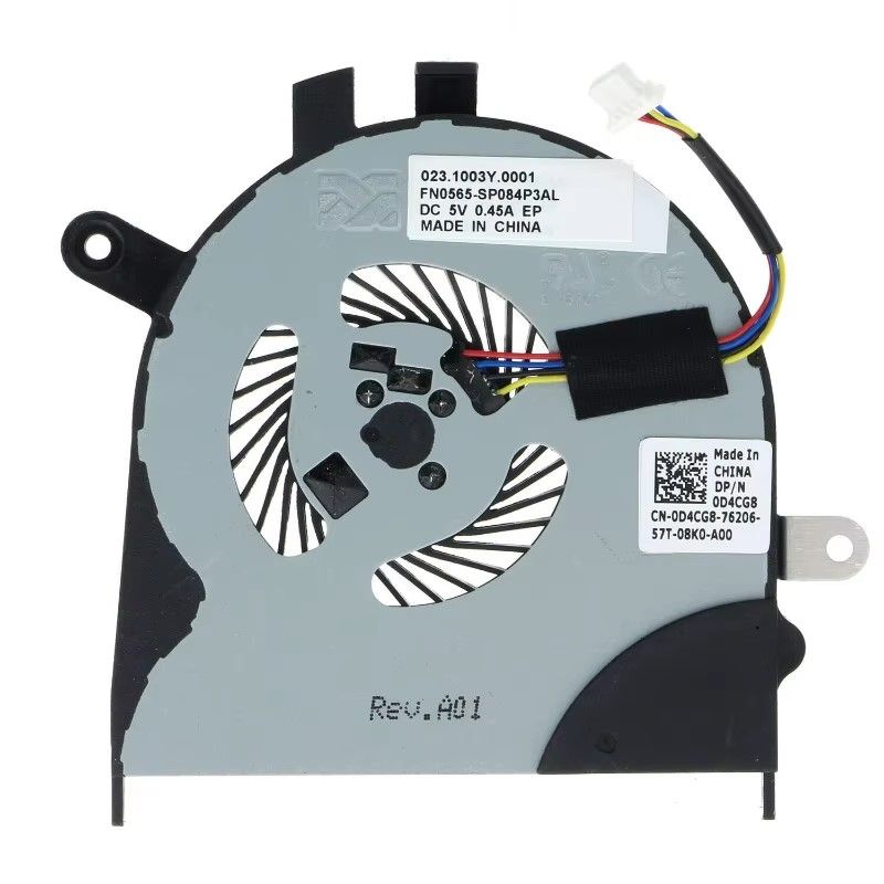Ventilador CPU Dell Inspiron 13-7000 , 13 , 7353 , 7359 , 7453  , P57G  , i7353 , i7359  , FN0565-SP084P , 0D4CG8 , 023.1003Y.0001