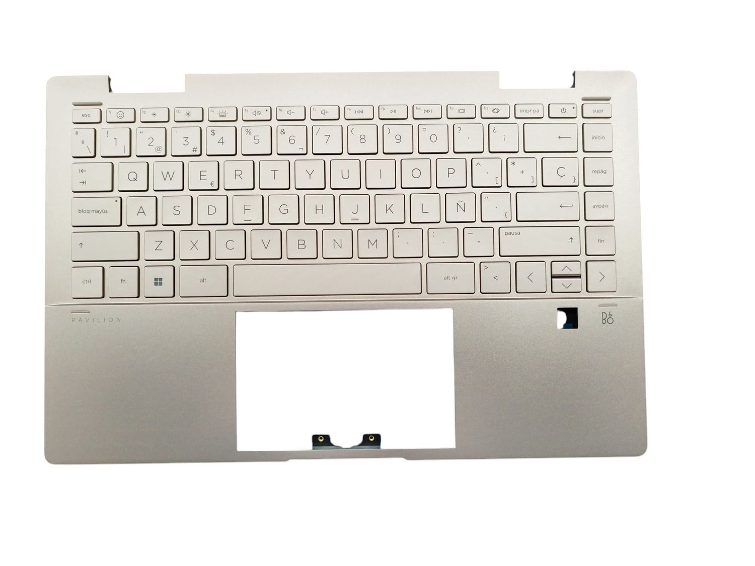 Cover upper (Cubierta superior ) Rose gold + Teclado Español  HP Pavilion X360 14-EK Series N16691-071 , N09434-071