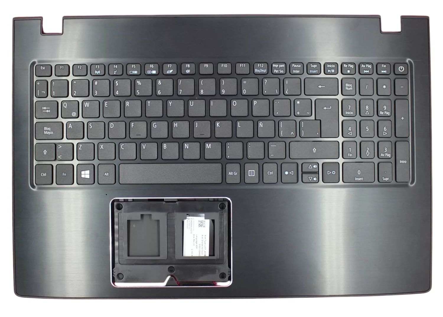 Cover Upper ( Cubierta Superior ) Black + Teclado Español Acer Aspire E5-523 E5-523G E5-553 E5-575 E5-575G Series 6B.GDZN7.022