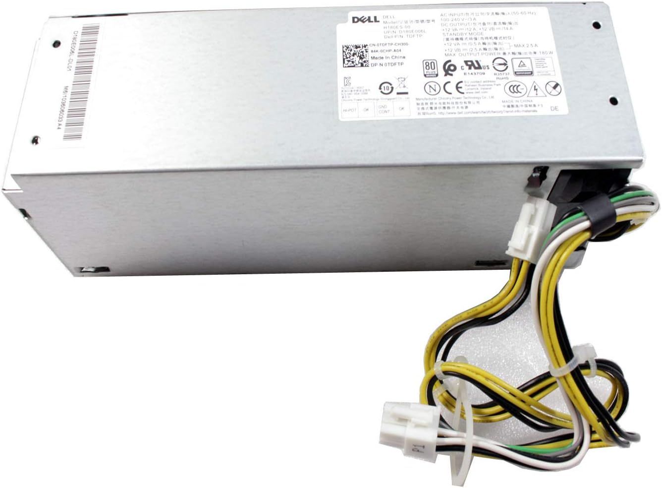 Fuente de alimentacion Dell Optiplex 3420 7050 Series 180W H180ES-00 D180E006L , 0TDFTP , TDFTP