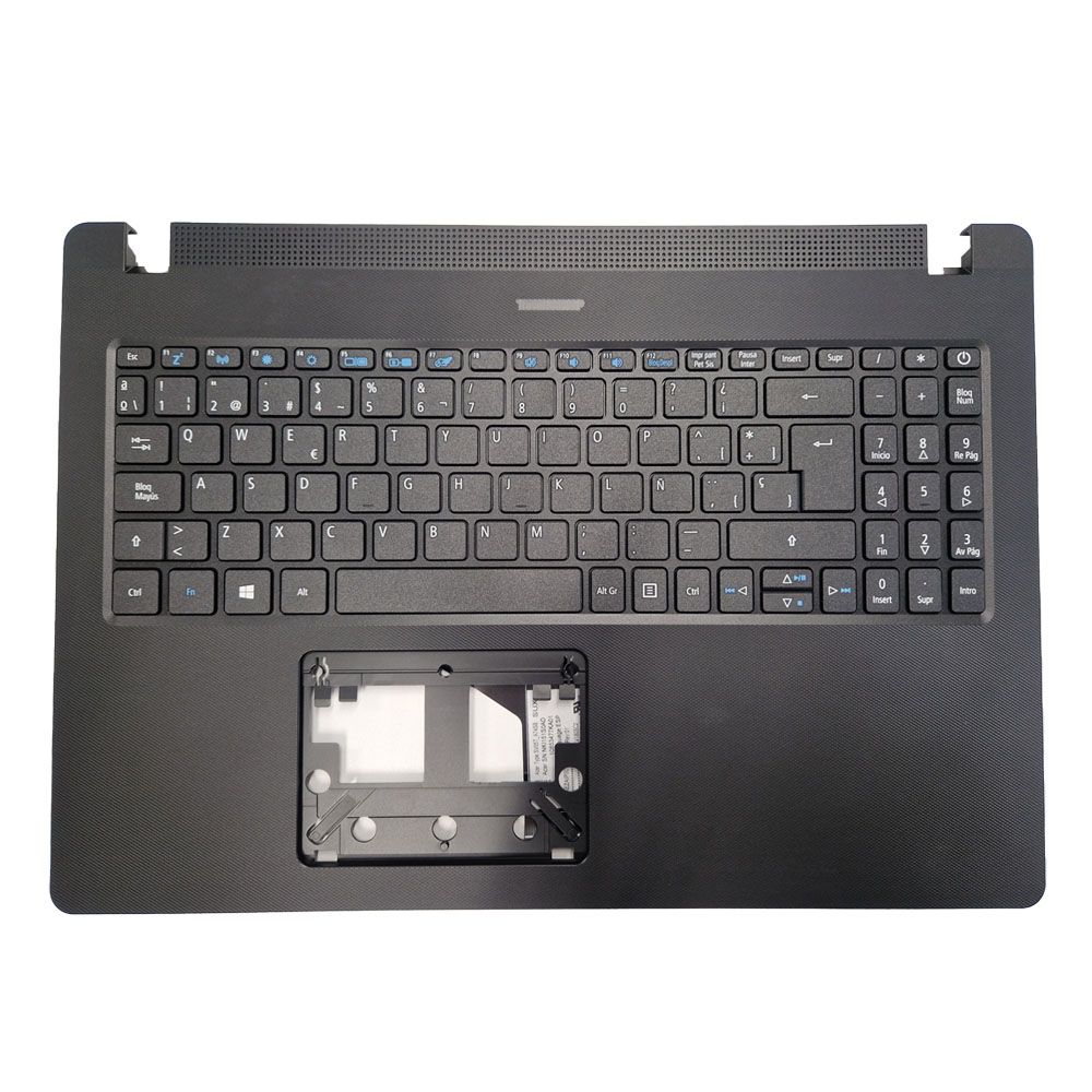 Cover Upper (Cubierta Superior) Black + Teclado Español Acer Travelmate TMP215-53 Series 6B.VPRN7.024 , 6B.VPXN7.F24
