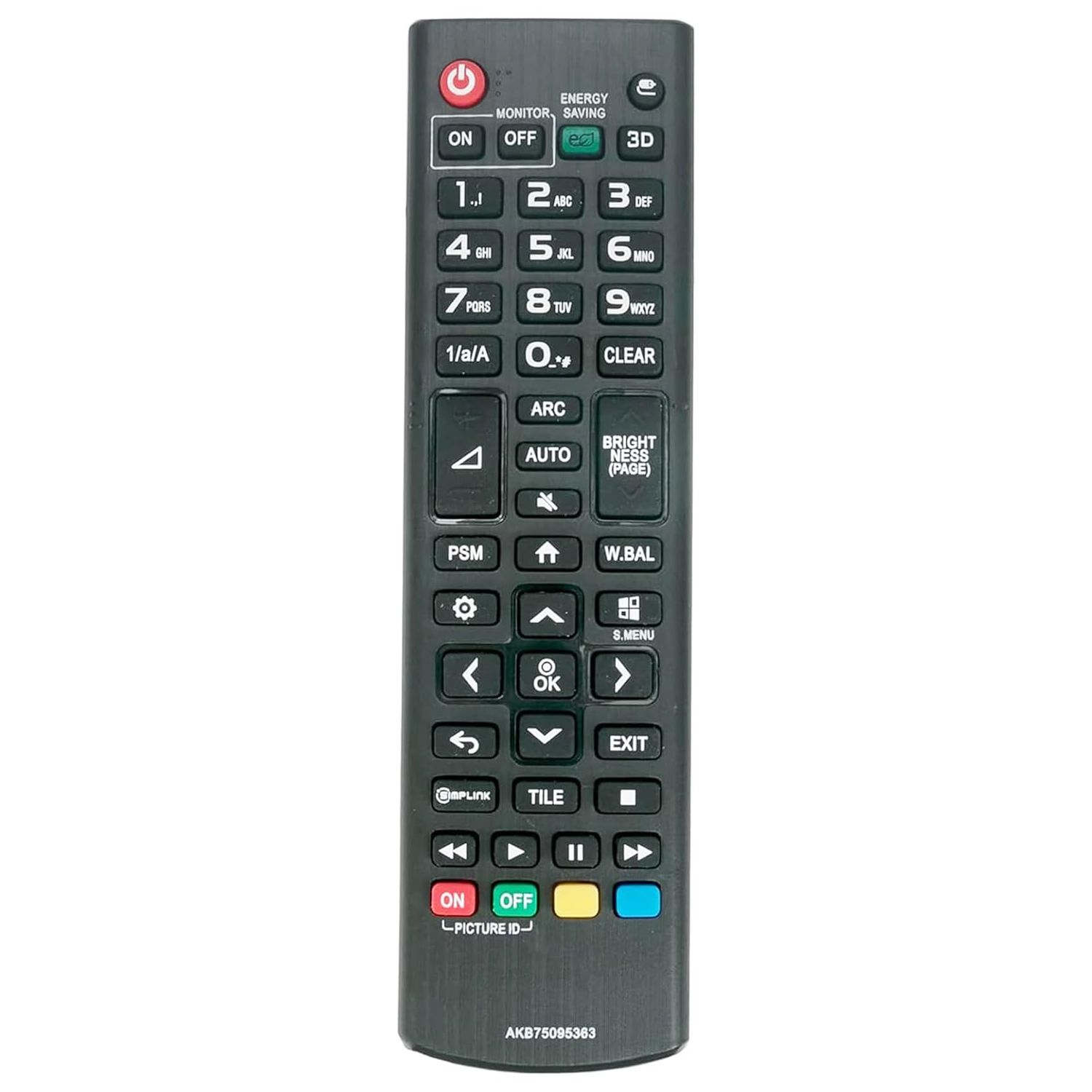 Mando a distancia Original TV / Monitor LG AKB75095395
