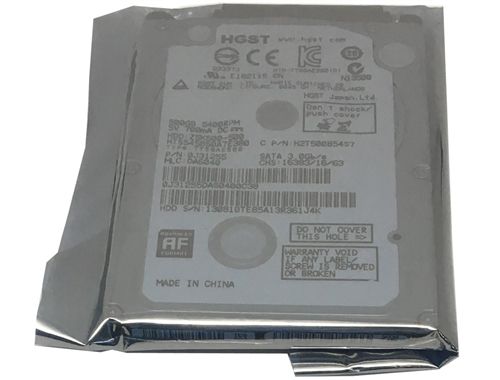 Unidad de disco duro interno HGST 500GB Sata 2.5"  5400RPM HTS545050A7E380 , 0J23335 , Z5K500-500