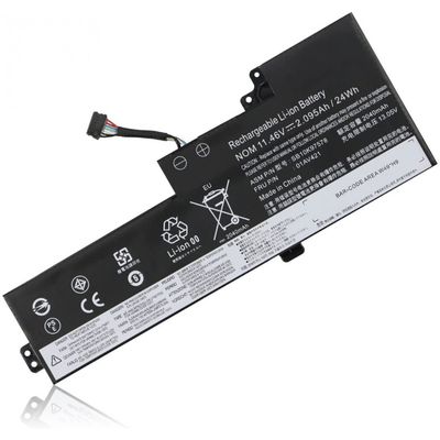 Bateria para Lenovo ThinkPad T470 T480 A475 A485 Series 11.4V 2000mAh 24Wh 01AV419 , 01AV420 , 01AV421 ,  SB10K97578 , 01AV489