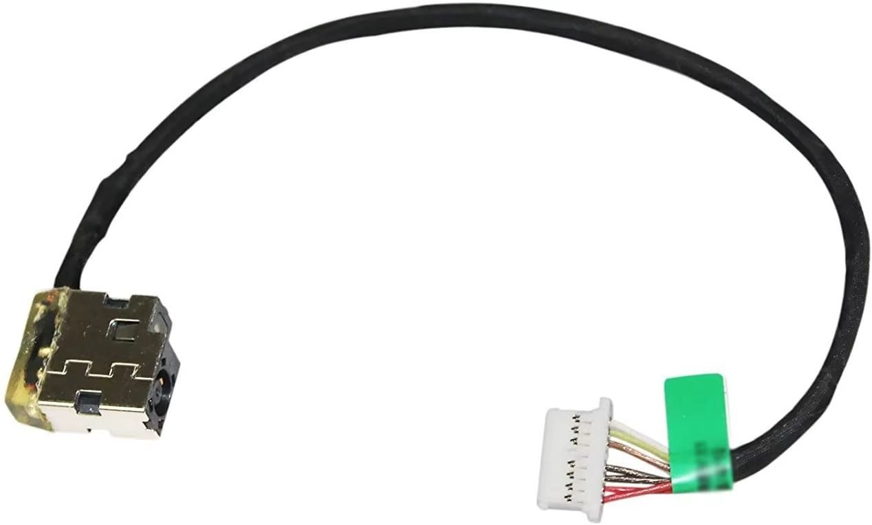 DC Power Jack​ con cable 19.5cm 8 pines HP Pavilion 15-AB 15T-AB 15T-AB000 799749-T17 , 5CD5352GRX , 806746-001 , 799749-F17 , 799749-S17