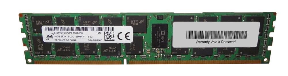 Memoria RAM Micron DDR3 16Gb 2Rx4  PC3L-12800R MT36KSF2G72PZ-1G6E1KE
