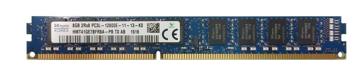 Memoria RAM SK Hynix DDR3 8Gb 2Rx8  PC3L-12800E HMT41GE7BFR8A-PB