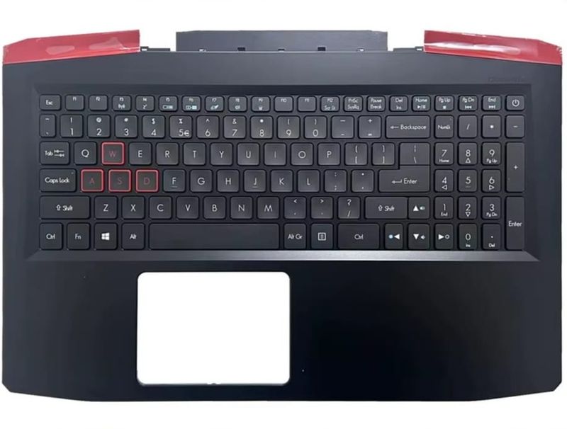 Cover Upper ( Cubierta Superior ) Black + Teclado US - INT (Retroiluminado ) Acer Aspire Vx5-591G  6B.GM1N2.020