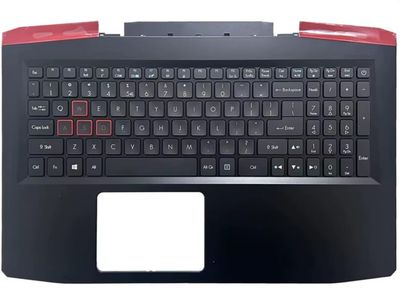 Cover Upper ( Cubierta Superior ) Black + Teclado US - INT (Retroiluminado ) Acer Aspire Vx5-591G  6B.GM1N2.020
