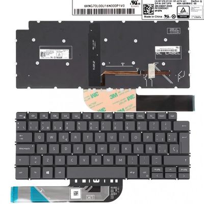 Teclado Español Black ( Retroiluminado ) Dell Inspiron 14 5000 5400 5406 2 en 1  RT2P8 , 0RT2P8