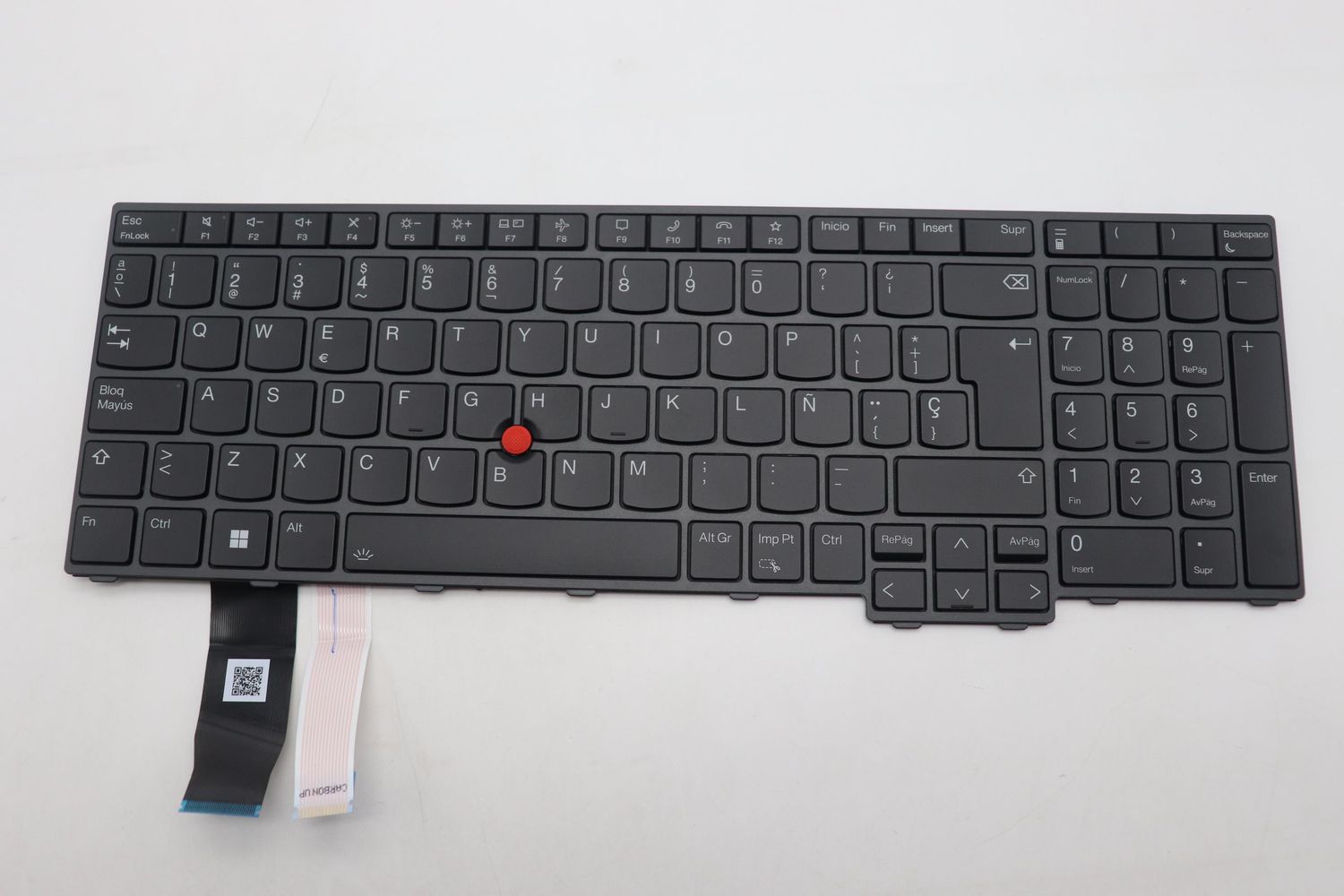 Teclado Español Negro ( con backlight ) Lenovo ThinkPad P16s Gen 2  Type 21HK, 21HL 5N21K05087
