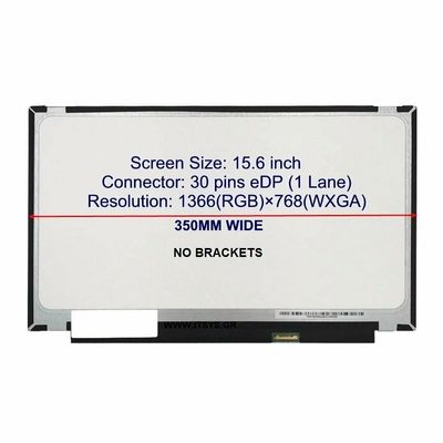 Pantalla 15.6" Slim  30 Pines Mate ( No brackets ) 350mm HD ( 1366 * 768 ) M02096-JD2 , M02096-LD1