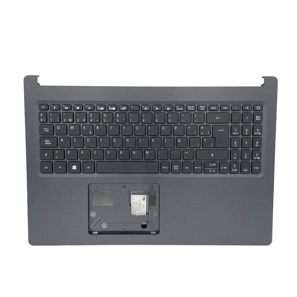 Cover upper ( Cubierta superior ) Black + Teclado Español  Acer Extensa EX215-22 A315-23 6B.HVTN7.024