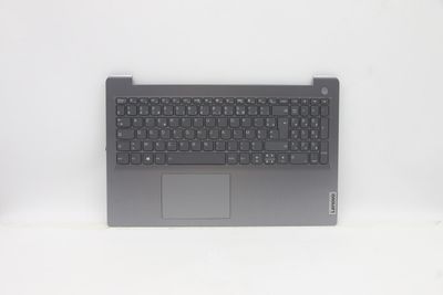 Cover Upper ( Cubierta Superior ) Grey + Teclado Frances + TouchPad Lenovo IdeaPad 3-15IIL06 Series 3-15ALC6 Series 5CB1B69131