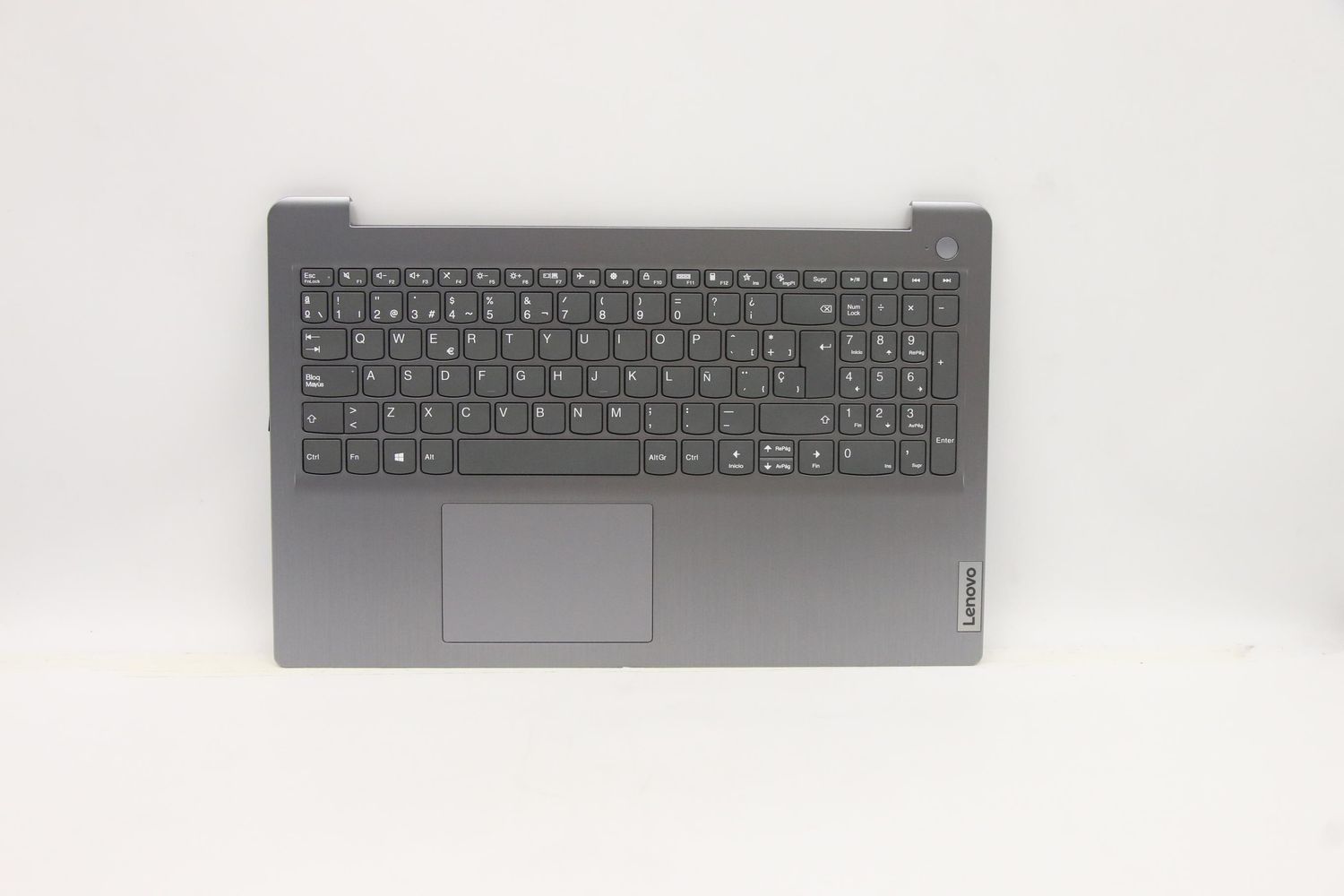 Cover Upper ( Cubierta Superior ) Grey + Teclado Español + TouchPad Lenovo IdeaPad 3-15ITL6 3-15ALC6 Series 5CB1B69158