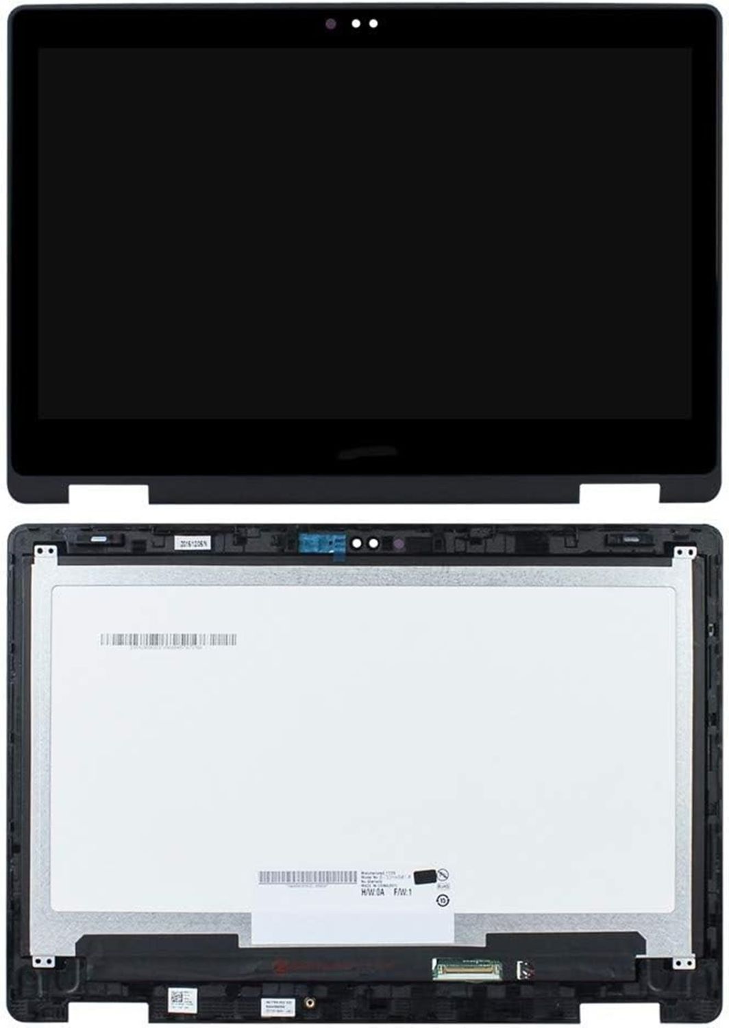 Modulo LCD 13.3" FHD ( 1920 * 1080 IPS ) Dell Inspiron 13 7368 7378 7375 Latitude 13 3379 (cámara dual y esquinas redondeadas )  02XMJR , 2XMJR , 0X7M2D , X7M2D