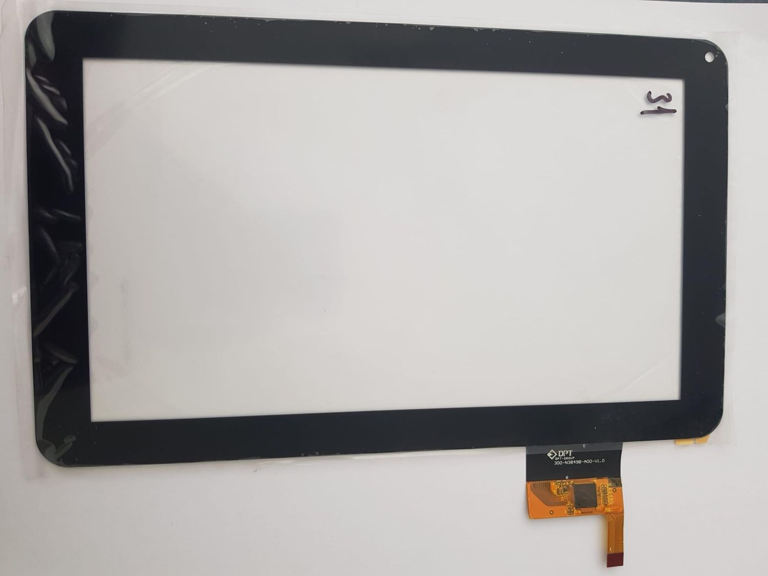 Pantalla Tactil 9 Pantalla Tactil 9" Black para Tablet 300-N3849B-A00-V1.0 , DPT-N3849A-G-1 , JC1314