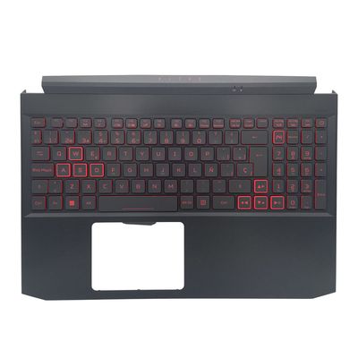 Cover upper ( Cubierta superior ) Black + Teclado Español Acer Nitro 5 AN515-55  AN515-44 6B.Q7KN2.055