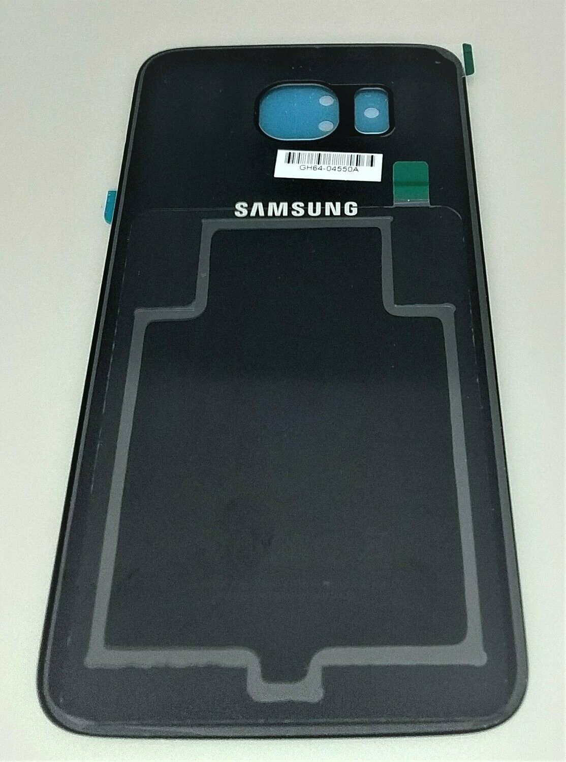 Tapa de bateria  Samsung Galaxy S6 SM-G920F negro GH82-09548A