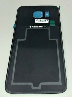 Tapa de bateria  Samsung Galaxy S6 SM-G920F negro GH82-09548A