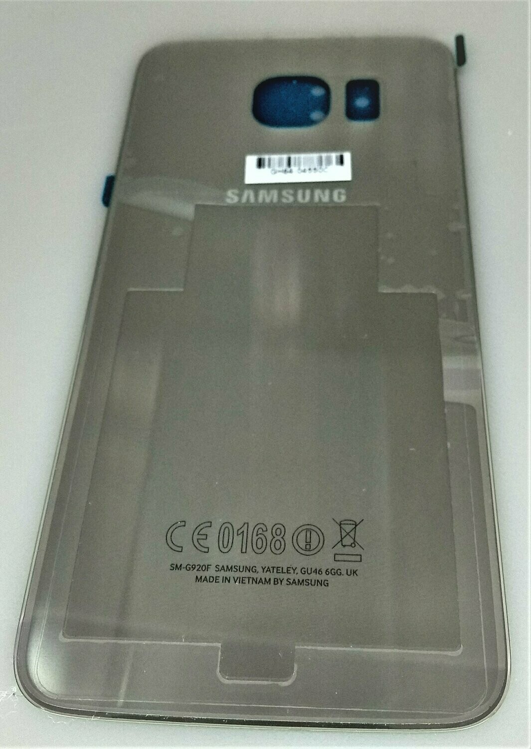 Tapa de bateria Samsung Galaxy S6 SM-G920F oro  GH82-09548C
