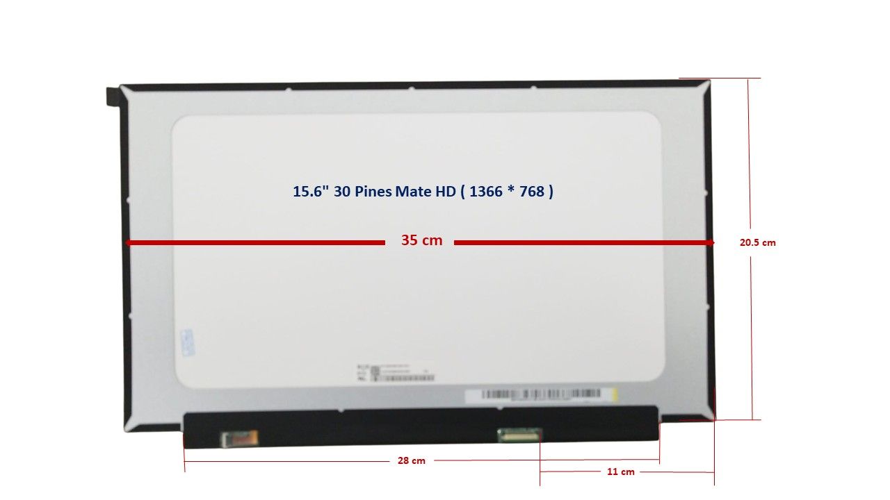Pantalla 15.6 Pantalla 15.6" 30 Pines Mate HD ( 1366 * 768 ) NT156WHM-N34 , NT156WHM-N34 V8.0