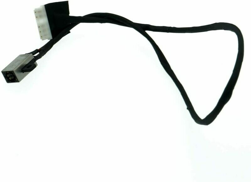 DC Power Jack​ con cable  27cm 6 pines W para Dell Inspiron 14 15 5468 5568 P75G P64G DC30100YD00 , M3FM1 , P62F001