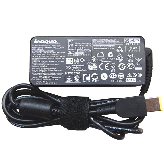 Cargador Original Lenovo 20V 2.25A 45W, square tip 1 Pin ADLX45NCC3A , 36200247 Cargador Original Lenovo 20V 2.25A 45W, square tip 1 Pin ADLX45NCC3A , 36200247