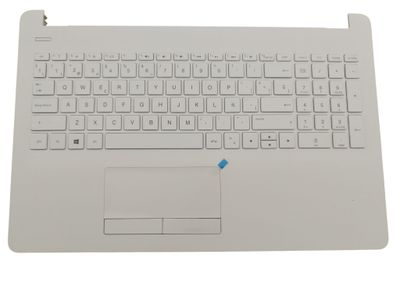 Cover upper ( Cubierta superior ) Blanco + Teclado Español + Touchpad  HP 15-BW 15-BS 15-BR Series 925009-071 , V162602FS1 SP , PK132045C17