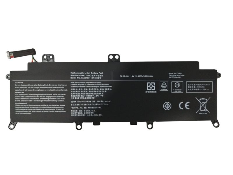 Bateria Toshiba Portege X30 X40 Series 11.4V 4080mAh 48Wh PA5278U-1BRS , P000728750